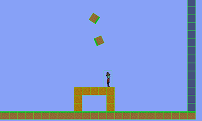 Platformer engine screenshot